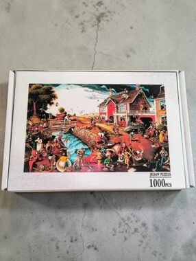 1000pc Vintage Altamont,NY Town Scene Jigsaw Puzzle NEW and SEALED BOX